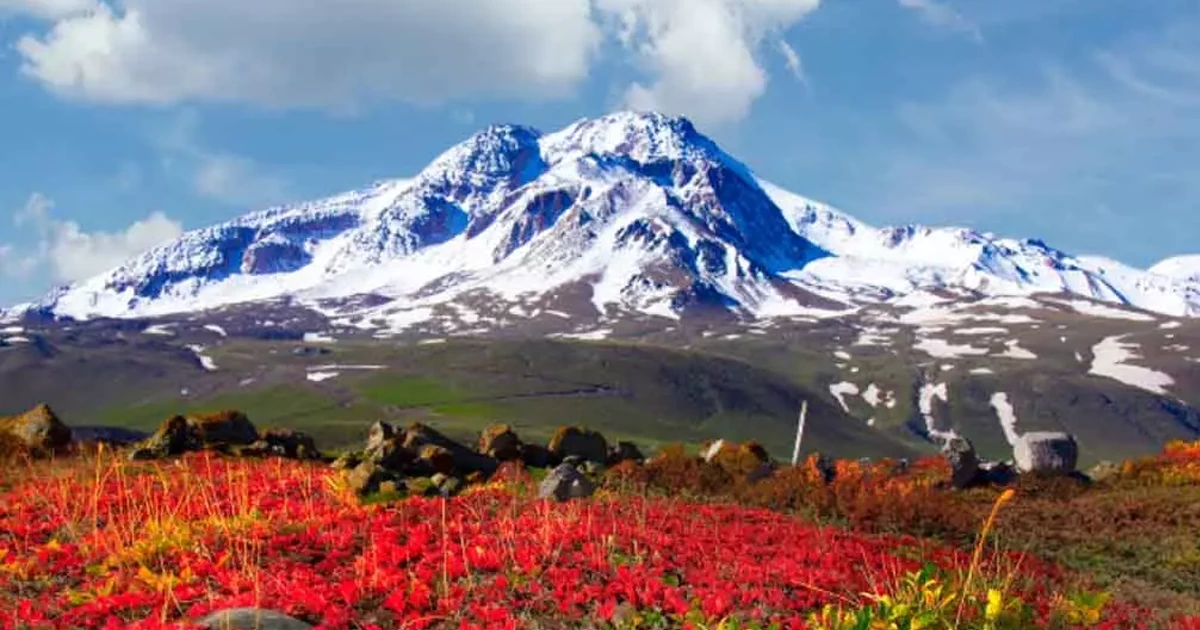موقعیت جغرافیایی قله سبلان