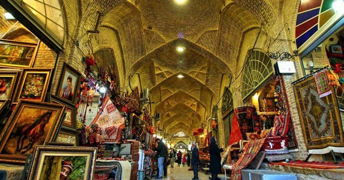معماری بازار وکیل شیراز
