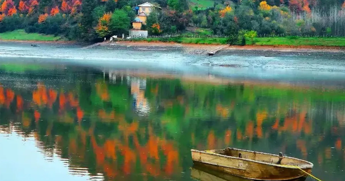 دریاچه سراگاه از مکانهای دیدنی تالش