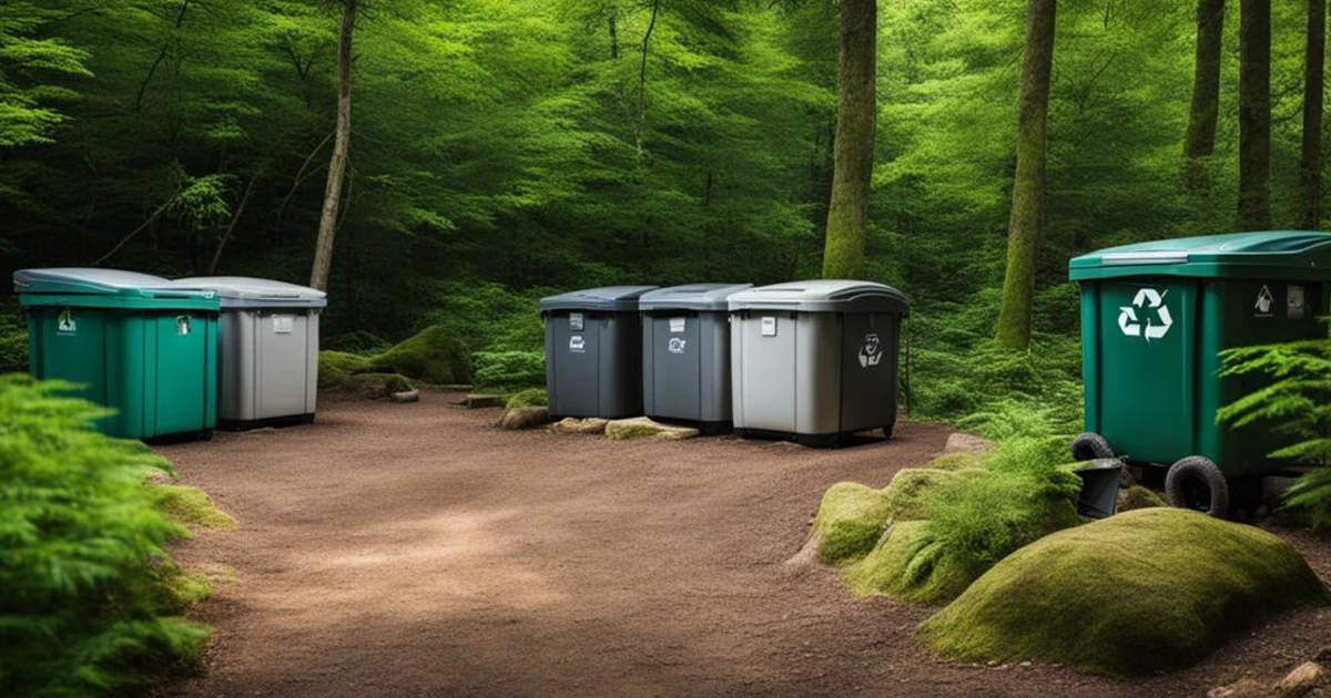 استفاده از سطل زباله قابل حمل