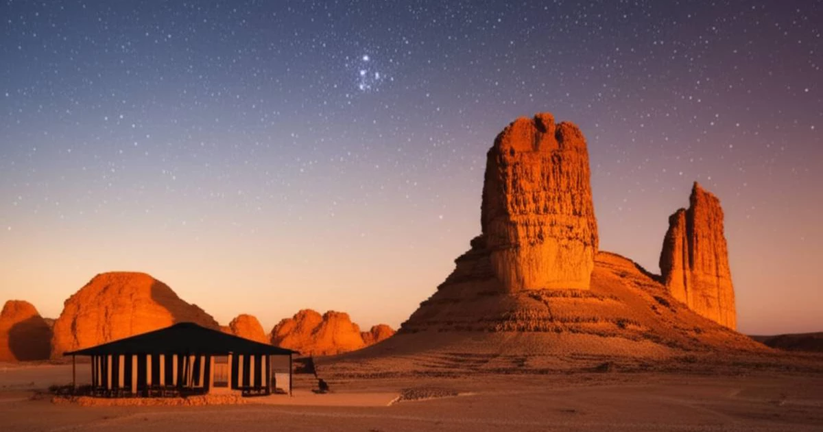 شب نشینی در کویر لوت / عکس کویر شب