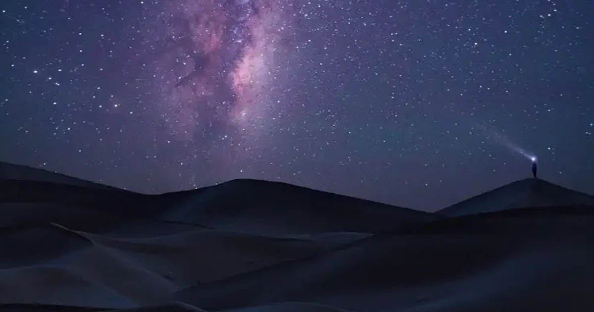عکاسی نجومی در کویر متین آباد