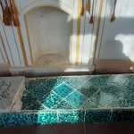 قبر بی بی مریم در تکیه بختیاری تخت فولاد اصفهان