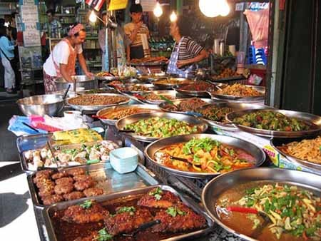 غذاهای خیابانی کشورهای اسیای شرقی از جمله هند
