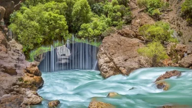 سفر به آب ملخ؛ آبشاری شگفتانگیز در کوهستان سمیرم