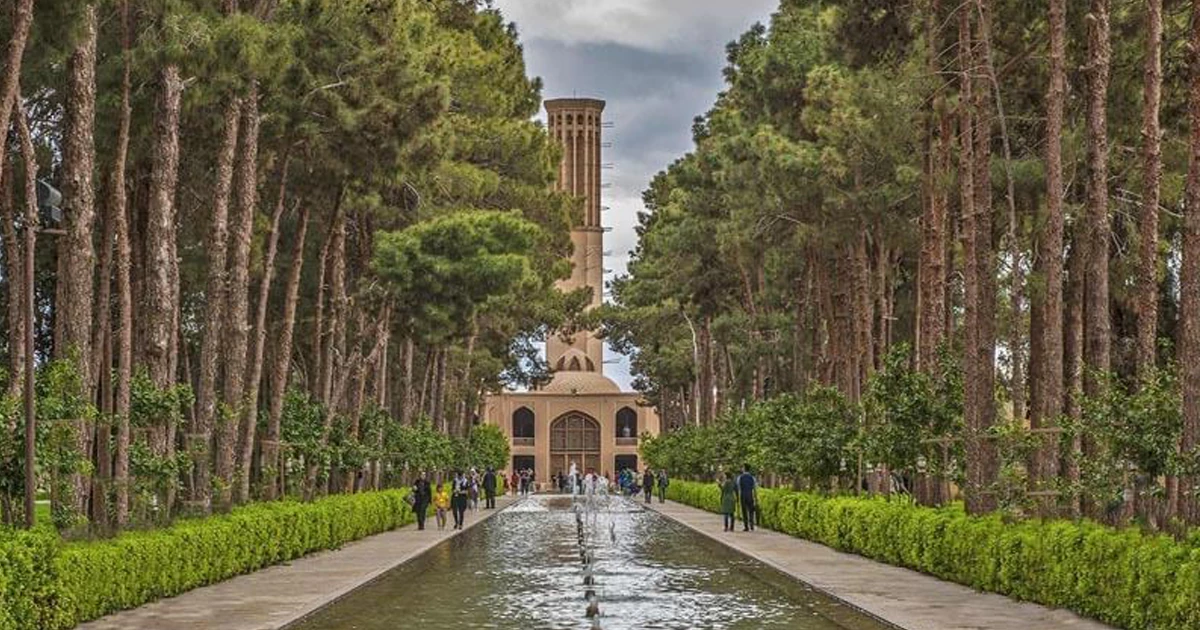 معماری باغ دولت آباد؛ اوج هنر ایرانی در کویر