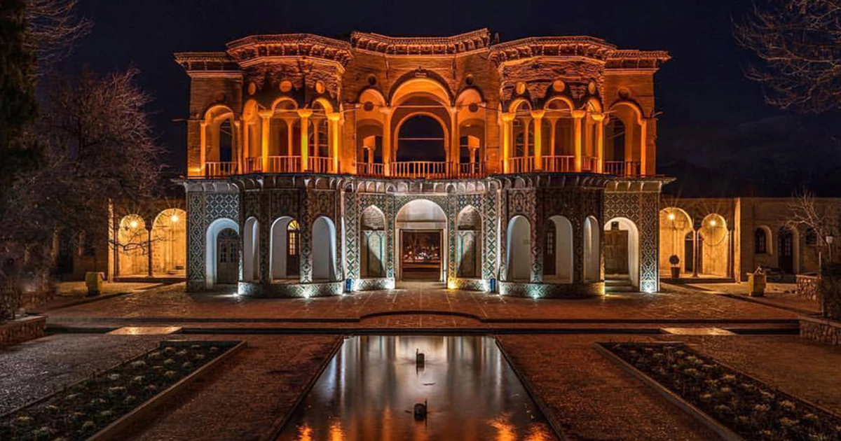 منابع آب و پوشش گیاهی باغ شازده ماهان کرمان