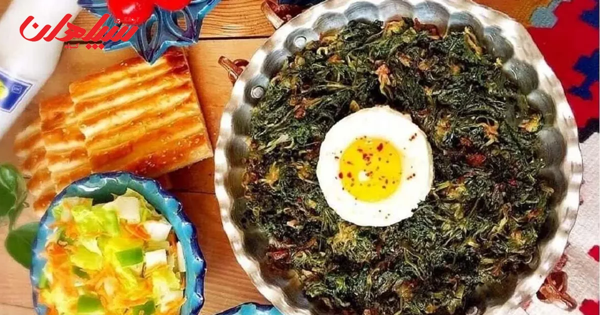 طرز تهیه گیجاواش تره گیلانی در ۵ مرحله