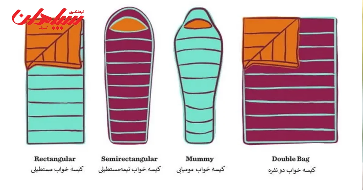 خرید کیسه خواب کوهنوردی
