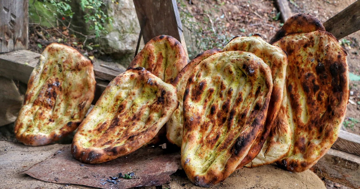 نان پنجه کش مازندران
