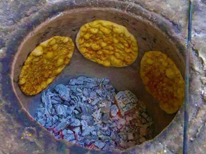 مواد لازم برای تهیه نان پنجه کش مازندران