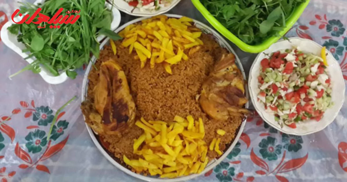 مواد لازم برای تهیه لالک بادمجان شیرازی