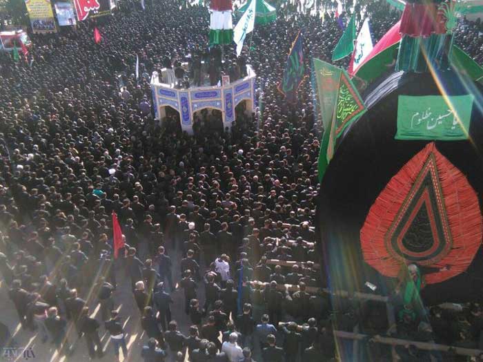 محرم در خمینی شهر