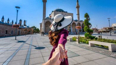 نمایی از شهر استانبول با مسجد ایاصوفیه