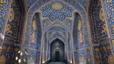 کاشی‌های دست ساز دوران صفوی