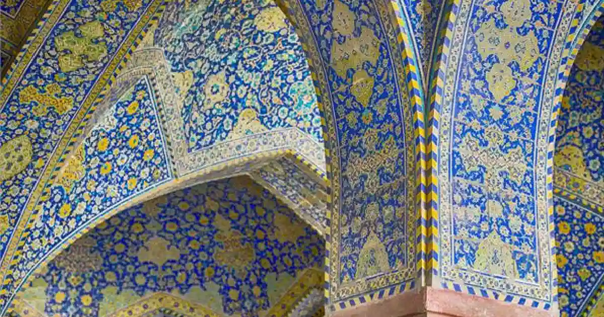 کاشیهای مسجد جامع عباسی