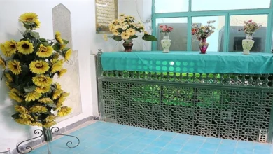 آرامگاه میرعماد خطاط در مسجد مقصودبیگ اصفهان