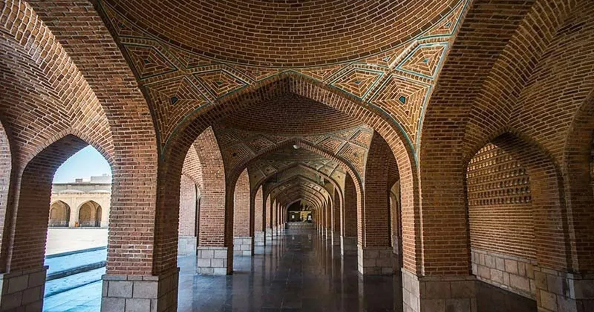 معماری مسجد کبود تبریز