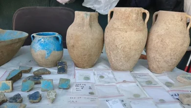کشف سکههای تاریخی در محوطه کمرزرین اصفهان