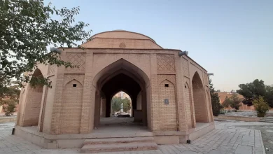 تکیه فاضل سراب تخت فولاد اصفهان زیبا