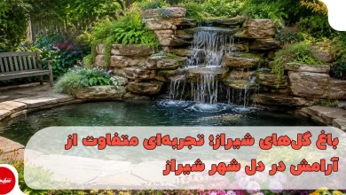 باغ گل‌های شیراز؛ تجربه‌ای متفاوت از آرامش در دل شهر شیراز